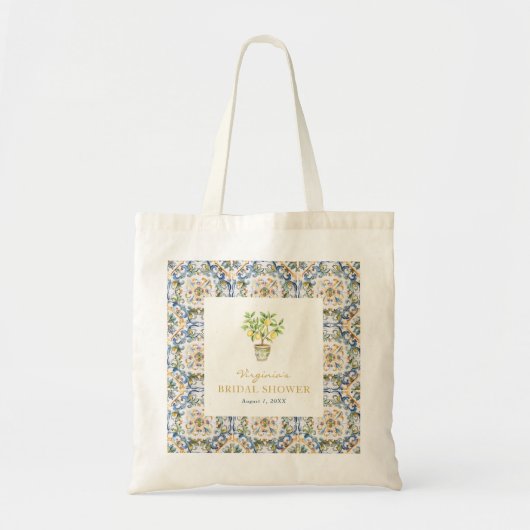 Citroen Bruiloftsfeest Tote Bag (Voorkant)