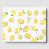 Citroen Bruiloftsfeest Ze Heeft Haar Grote Liefde  Gastenboek (Achterkant)