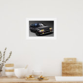 Citroen BX 16V Illustratief Poster (Keuken)