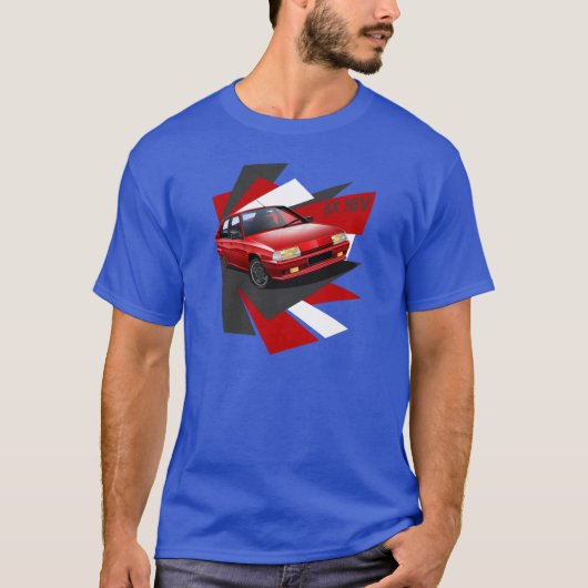 Citroen BX 16V T-shirt (Voorkant)