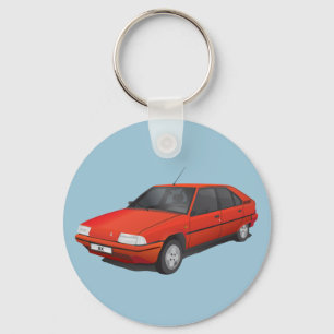 Citroën BX red Sleutelhanger