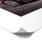 Citroen C6 Poster Illustratie (Hoek)