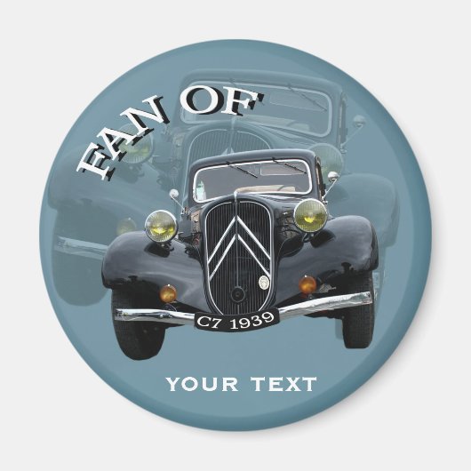 CITROEN C7 1939 MAGNEET (Voorkant)