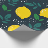 Citroen Cadeaupapier (Hoek)