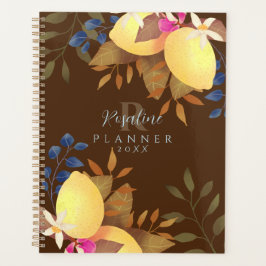 Citroen Chic Monogram Bruin Planner