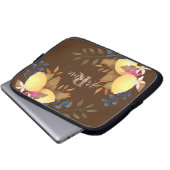 Citroen Chic Monogram Bruine Elektronica Tas (Voorkant onderkant)