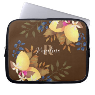 Citroen Chic Monogram Bruine Elektronica Tas