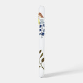 Citroen Chic Monogram Wit iPhone 15 Case (Linkerkant)