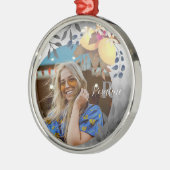 Citroen Chic Monogram Zilver Ornament (Links)