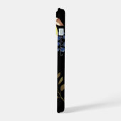 Citroen Chic Monogram Zwart iPhone 15 Case (Linkerkant)