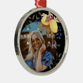 Citroen Chic Monogram Zwart Ornament (Rechts)