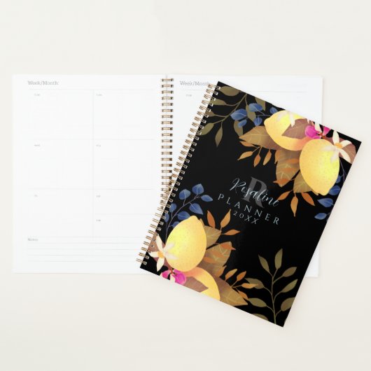 Citroen Chic Monogram Zwart Planner (Display)
