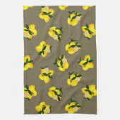 Citroen Chic Olive Theedoek (Verticaal)