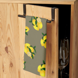 Citroen Chic Olive Theedoek