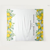 Citroen Citroen Trouw Foto Booth Banner Wandkleed (Voorkant (horizontaal))