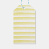 Citroen Citrus1ste Verjaardag Gele Bedankcadeautag Cadeaulabel (Achterkant)