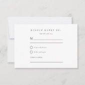 Citroen Citrus Amalfi kust bruiloft RSVP (Voorkant)