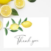 Citroen citrus - Dank u kaart