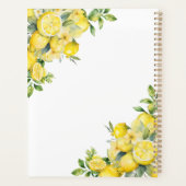Citroen Citrus gepersonaliseerd Planner (Achterkant)