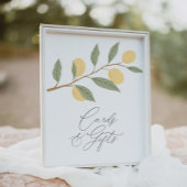 Citroen Citrus Kaarten en geschenken teken Poster