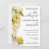 Citroen Citrus Limoncello Italië Bestemming Bruilo Kaart (Voorkant)