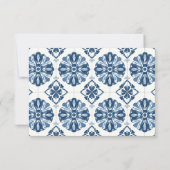 Citroen Citrus Positano Italiaanse bruiloft Bedankkaart (Achterkant)