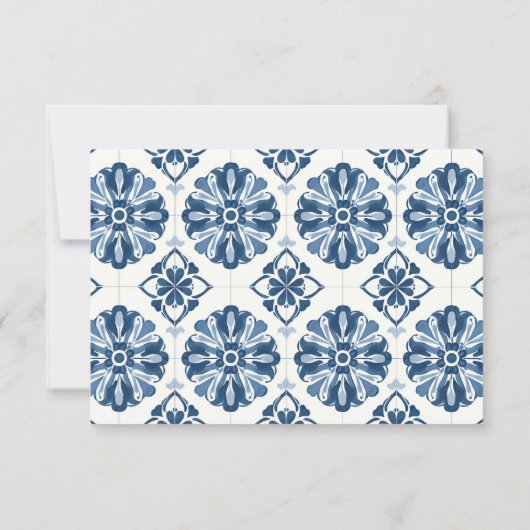 Citroen Citrus Positano Italiaanse bruiloft RSVP (Achterkant)