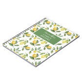 Citroen Citrus Recept Notitieboek (Linkerzijde)