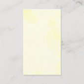 Citroen Citrus recept voor de bruid Informatiekaartje (Achterkant)