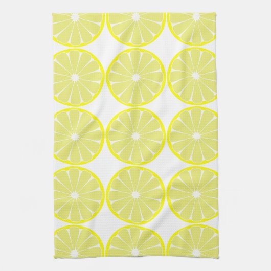Citroen Citrus Retro Keuken Handdoek Gift (Verticaal)