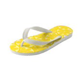 Citroen Citrus Slice Kinder Teenslippers (Schuin)