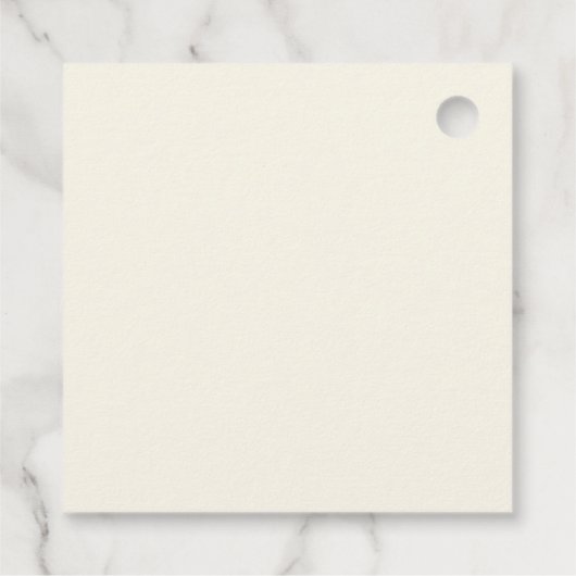 Citroen Citrus Tuin Huwelijk Elegant Bedankjes Labels (Achterkant)