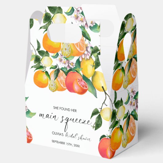 Citroen | Citrus | VRIJGEZELLENFEEST Bedankdoosjes (Geopend)