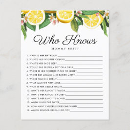 Citroen Citrus Wie kent mama Baby spel