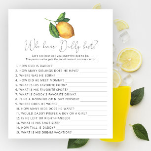 Citroen citrus Wie kent papa het beste