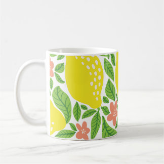 Citroen Citrus Zomer Patroon Koffiemok