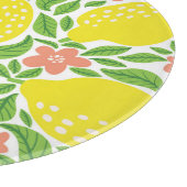 Citroen Citrus Zomer Patroon Snijplank (Hoek)