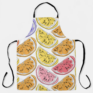 citroen Citrus Zomer Textuur Schort