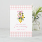 Citroen Coquette Verjaardag Dank je wel voor de ta Kaart (Staand voorkant)