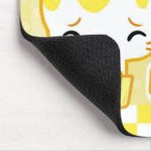 Citroen Cupcake Kat Mousepad Muismat (Hoek)