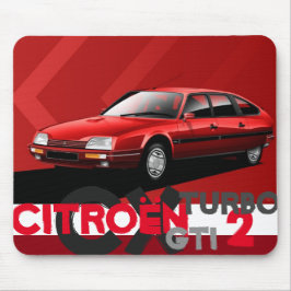 Citroen CX GTI Turbo 2-muis Muismat