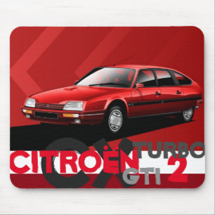 Citroen CX GTI Turbo 2-muis Muismat
