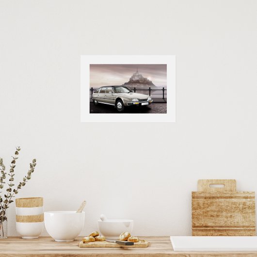 Citroen CX Prestige Poster Illustratie (Keuken)