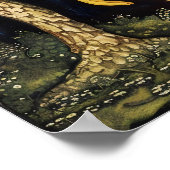 Citroen decoratief schilderij kunst print (Hoek)