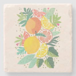 Citroen design stenen onderzetter