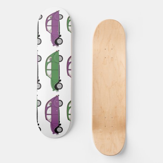 Citroen dos caballos persoonlijk skateboard (Voorkant)