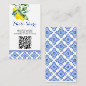 Citroen Douche Foto Share Informatiekaartje (Voorkant / Achterkant)