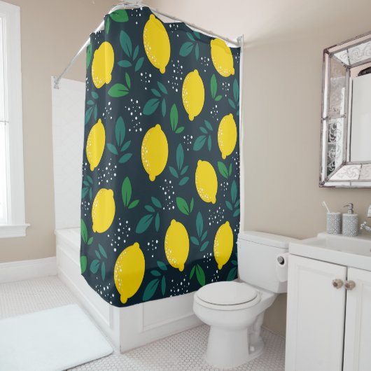 Citroen Douchegordijn (In situ)