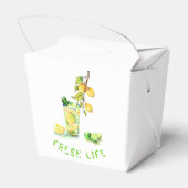 Citroen Drink Citroenen Favoriete Boxen - Aangepas Bedankdoosjes (Achterkant)