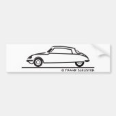 Citroën DS 21 Bumpersticker (Voorkant)